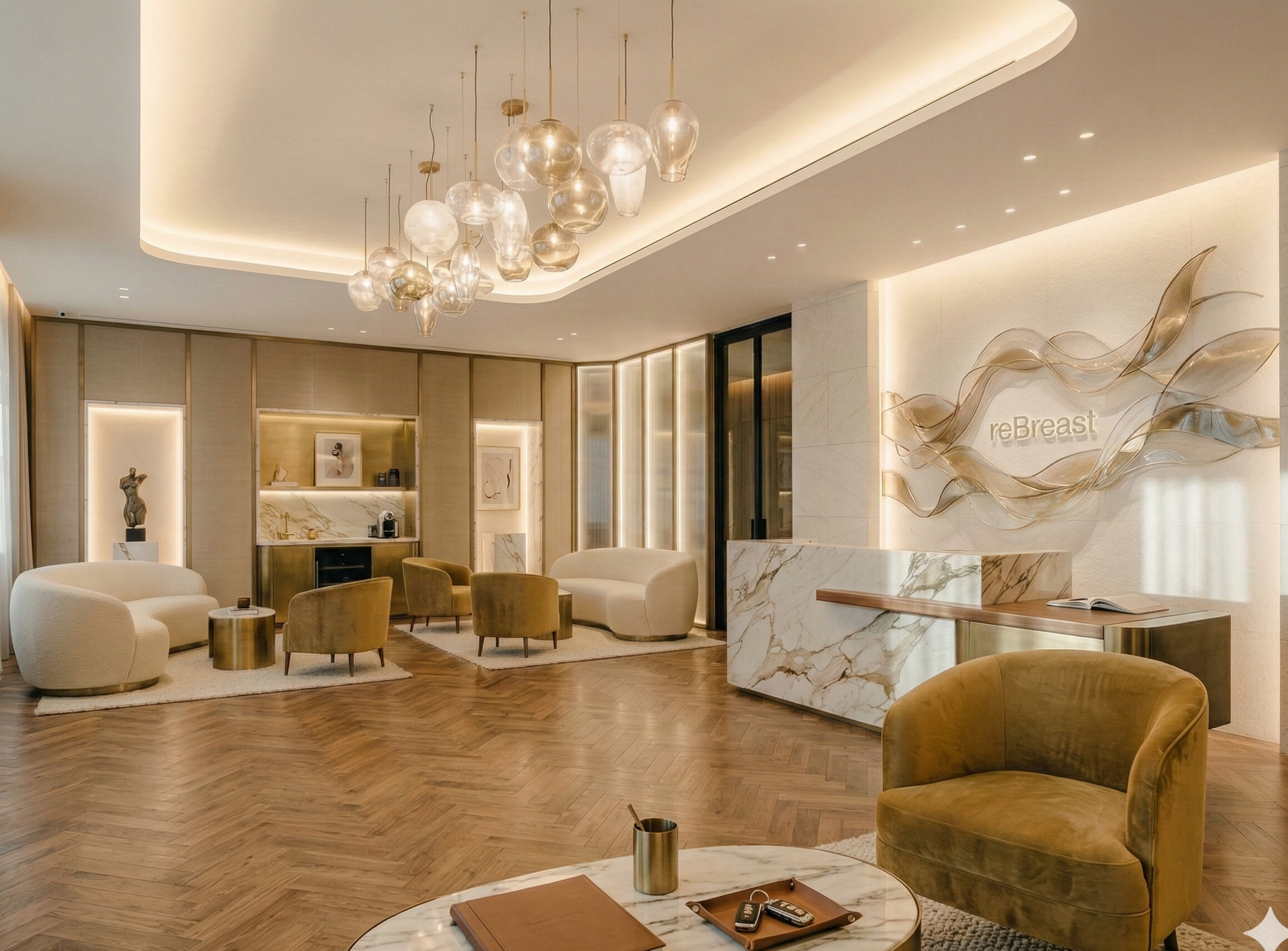 reBreast™ clinic lobby