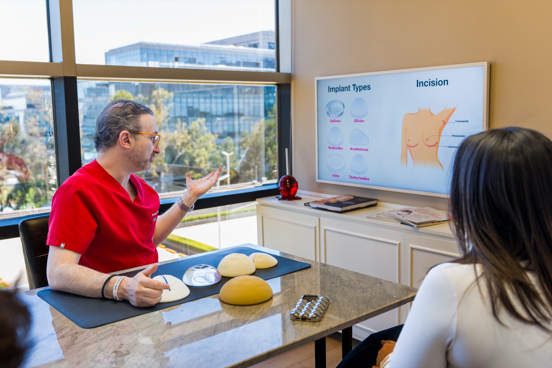 Dr. Isaac Baley in consultation